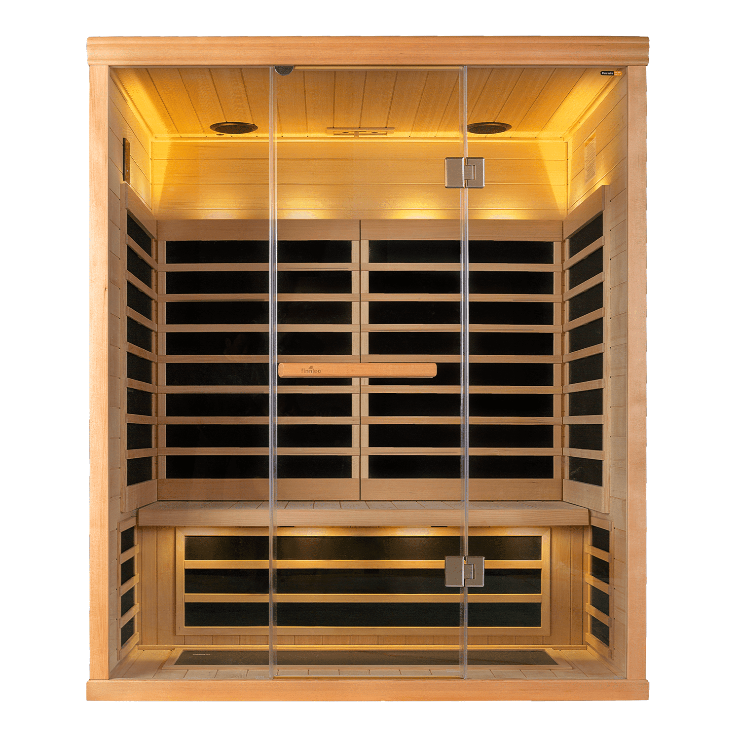 Finnleo saunas in Nelson’s Janesville showroom